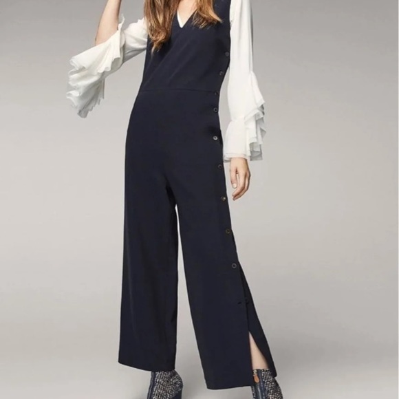 Massimo Dutti blue jumpsuit - Picture 3 of 7